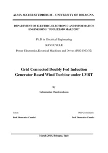 Doubly fed induction generators thesis